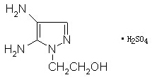 4,5-二氨基-1-(2-羥基乙基)吡唑硫酸鹽(P5)